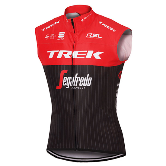 Chalecos Cortavientos Trek Segafredo 2017 rojo e negro